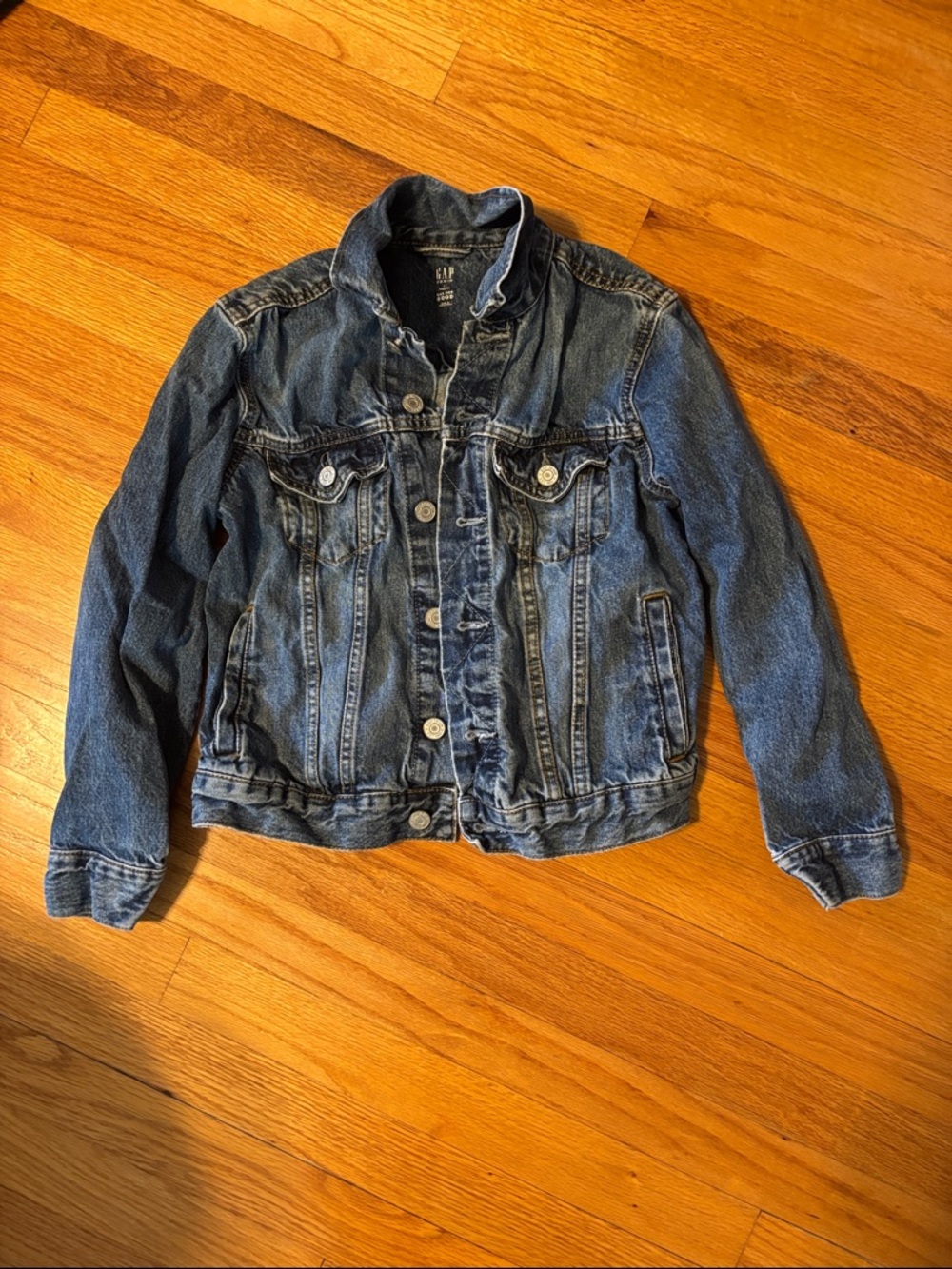 GAP Kids Blue Denim Trucker Jacket